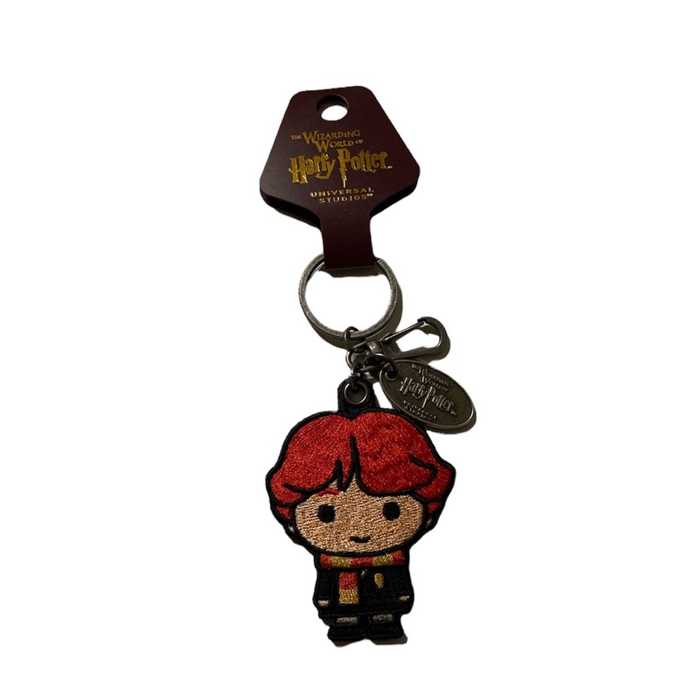 The Wizarding World of Harry Potter Ron Weasley Keychain Universal Studios Clip
